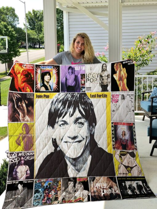 Buy Iggy Pop Quilt Blanket & Quilt Bedding Set 01135