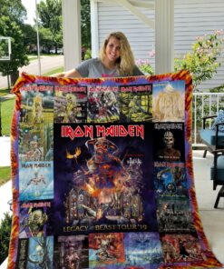 Buy Iron Maiden Style 4 Quilt Blanket & Quilt Bedding Set