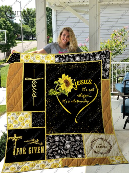 Buy Jesus Christ My Lord Quilt Blanket & Quilt Bedding Set Great Customized Gifts For Birthday Christmas Thanksgiving Perfect Gifts For Jesus Lover