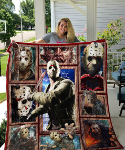 Buy Jason Voorhees 3D Quilt Blanket & Quilt Bedding Set