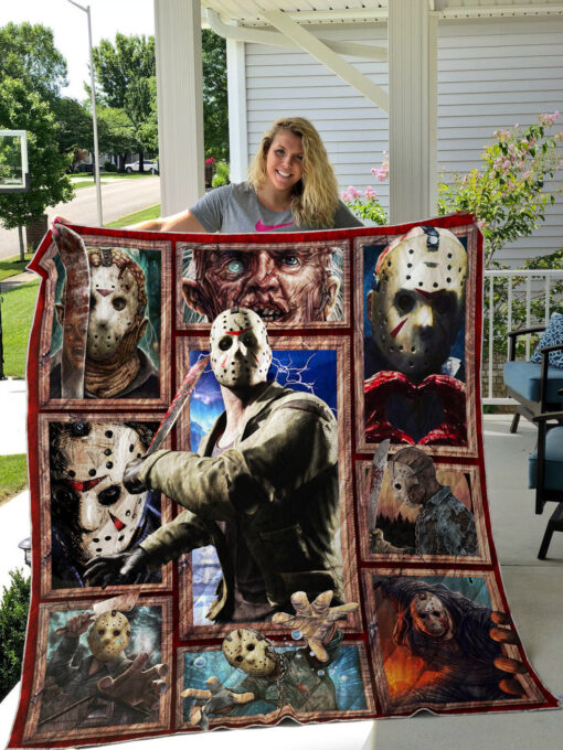 Buy Jason Voorhees 3D Quilt Blanket & Quilt Bedding Set