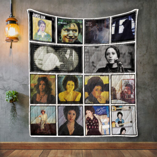 Buy Janis Ian Album Covers Quilt Blanket & Quilt Bedding Set