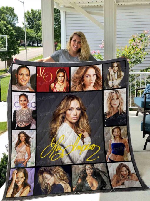 Buy Jennifer Lopez Quilt Blanket & Quilt Bedding Set 01