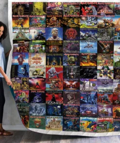 Buy Iron Maiden Album Quilt Blanket & Quilt Bedding Set
