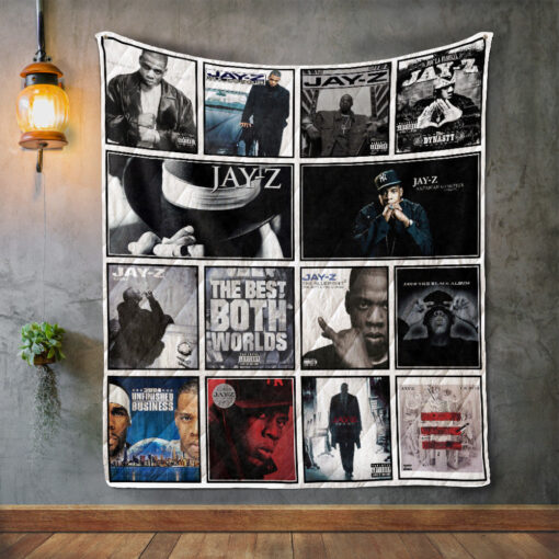 Buy Jay-Z Album Covers Quilt Blanket & Quilt Bedding Set