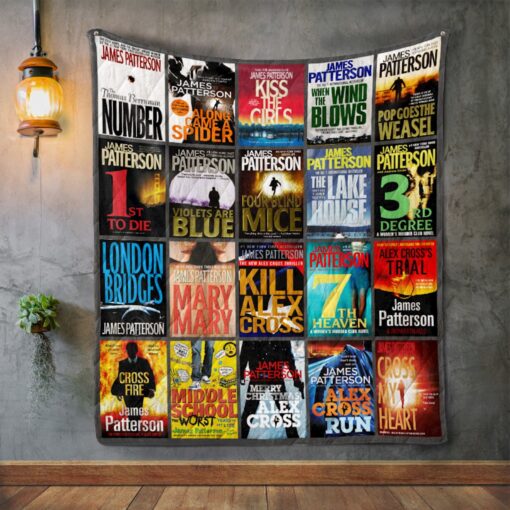 Buy James Patterson Books Quilt Blanket & Quilt Bedding Set