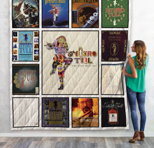 Buy Jethro Tull Quilt Blanket & Quilt Bedding Set For Fans 01