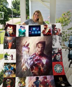 Buy Iron Man Quilt Blanket & Quilt Bedding Set 01