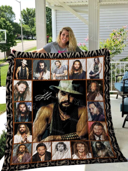 Buy Jason Momoa Quilt Blanket & Quilt Bedding Set