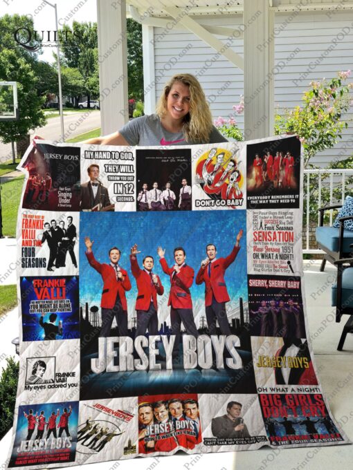 Buy Jersey Boys Quilt Blanket & Quilt Bedding Set For Fans Ver 17