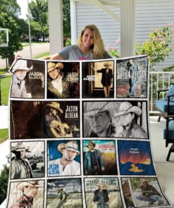 Buy Jason Aldean Quilt Blanket & Quilt Bedding Set - Meteew