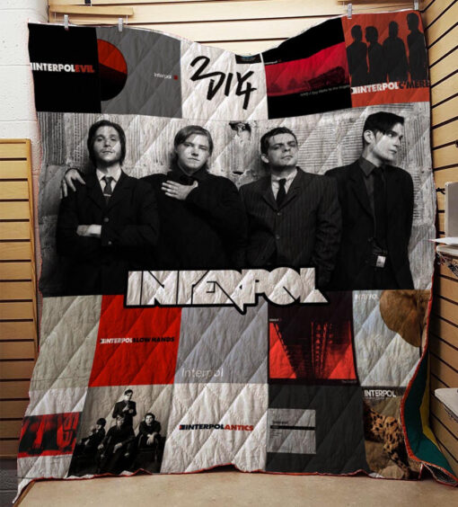 Buy Interpol Quilt Blanket & Quilt Bedding Set - Meteew