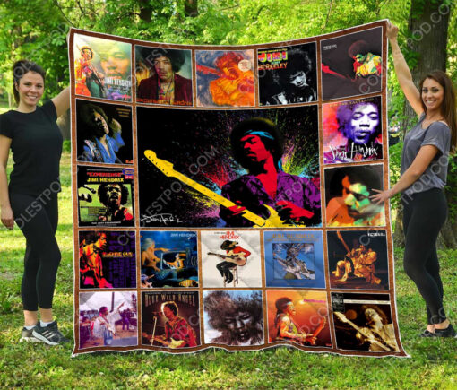 Buy Jimi Hendrix Quilt Blanket & Quilt Bedding Set - Meteew