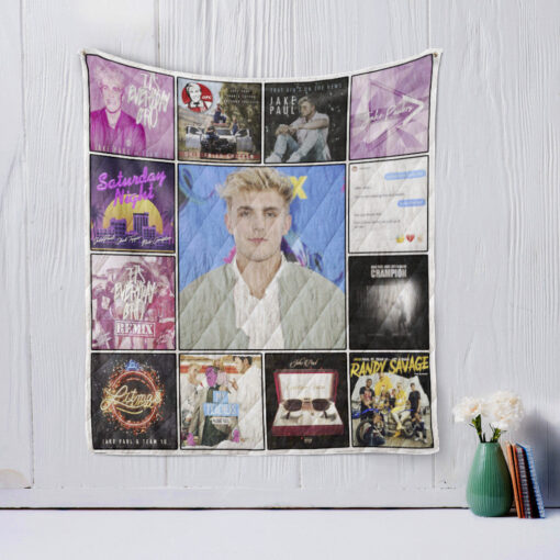 Buy Jake Paul Saturday Night Quilt Blanket & Quilt Bedding Set Great Customized Blanket Gifts For Birthday Christmas Thanksgiving