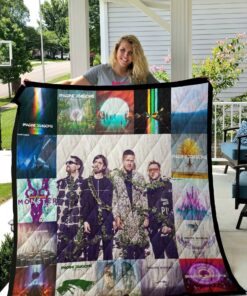 Buy Imagine Dragons Quilt Blanket & Quilt Bedding Set For Fans