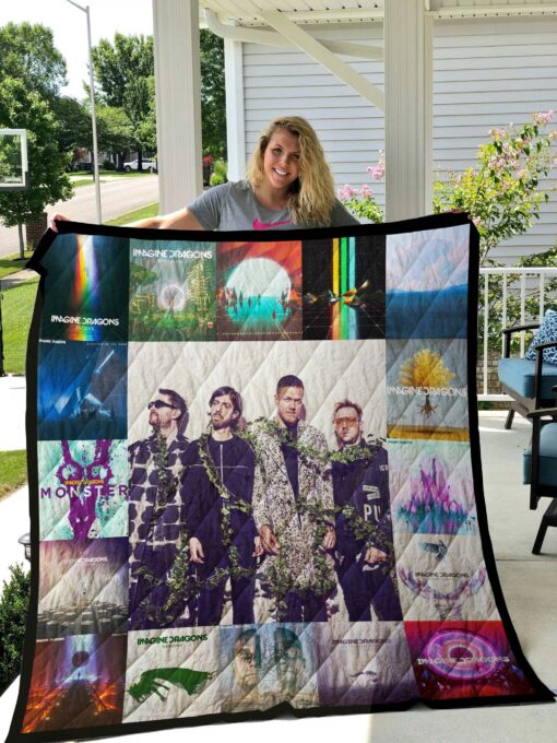 Buy Imagine Dragons Quilt Blanket & Quilt Bedding Set For Fans