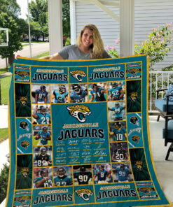 Buy Jacksonville Jaguars Quilt Blanket & Quilt Bedding Set - Meteew