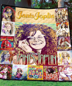 Buy Janis Joplin Ver1 Quilt Blanket & Quilt Bedding Set