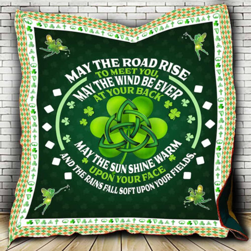 Buy Irish Blessing May The Road Rise To Meet You May The Sunshine Warm Upon Your Face Quilt Blanket & Quilt Bedding Set Great Customized Blanket Gifts For Birthday Christmas Thanksgiving