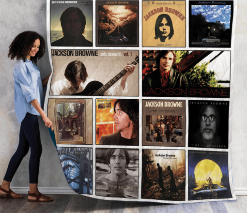 Buy Jackson Browne Best Album Quilt Blanket & Quilt Bedding Set 01