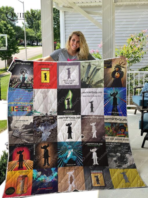 Buy Jamiroquai Albums Quilt Blanket & Quilt Bedding Set For Fans Ver 25