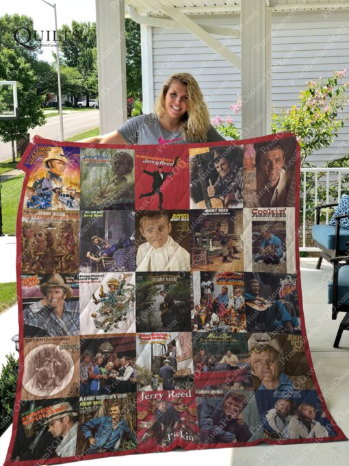 Buy Jerry Reed Albums Quilt Blanket & Quilt Bedding Set For Fans Ver 25