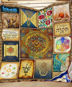 Buy Jewish Quilt Blanket & Quilt Bedding Set