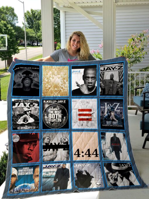 Buy Jay-Z Albums Quilt Blanket & Quilt Bedding Set 01