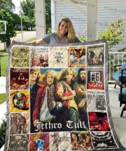 Buy Jethro Tull Albums Cover Poster Quilt Blanket & Quilt Bedding Set