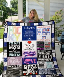 Buy Ice Hockey Mom Straight Outta Money Quilt Blanket & Quilt Bedding Set Great Customized Gifts For Birthday Christmas Thanksgiving Mother'S Day Perfect Gifts For Ice Hockey Lover