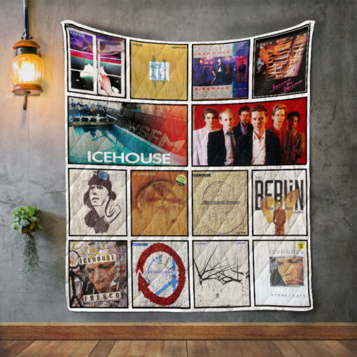 Buy Icehouse Album Covers Quilt Blanket & Quilt Bedding Set