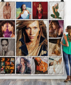 Buy Jennifer Lopez Albums Quilt Blanket & Quilt Bedding Set 02