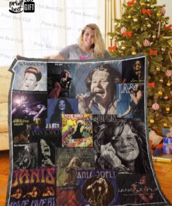 Buy Janis Joplin Albums Cover Poster Quilt Blanket & Quilt Bedding Set Ver 7