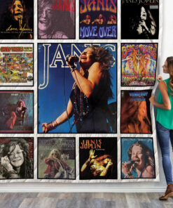 Buy Janis Joplin Album Quilt Blanket & Quilt Bedding Set 01