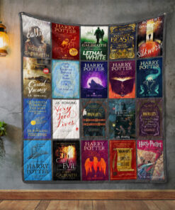 Buy J. K. Rowling Books Quilt Blanket & Quilt Bedding Set