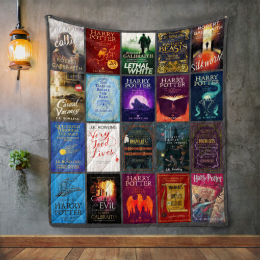 Buy J. K. Rowling Books Quilt Blanket & Quilt Bedding Set