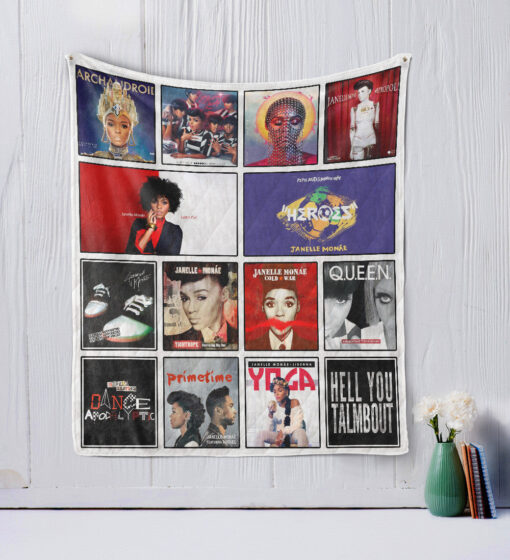 Buy Janelle Monae Quilt Blanket & Quilt Bedding Set