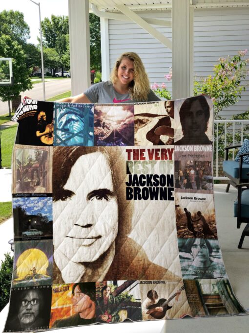 Buy Jackson Browne Albums Quilt Blanket & Quilt Bedding Set For Fans Ver 17