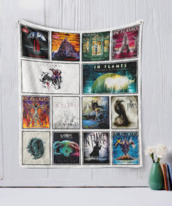 Buy In Flames Quilt Blanket & Quilt Bedding Set