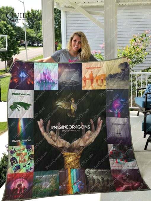 Buy Imagine Dragons Albums Quilt Blanket & Quilt Bedding Set For Fans Ver 17