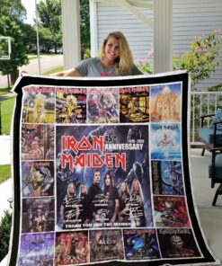 Buy Iron Maiden Quilt Blanket & Quilt Bedding Set