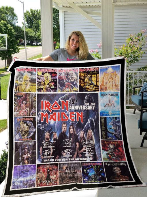 Buy Iron Maiden Quilt Blanket & Quilt Bedding Set