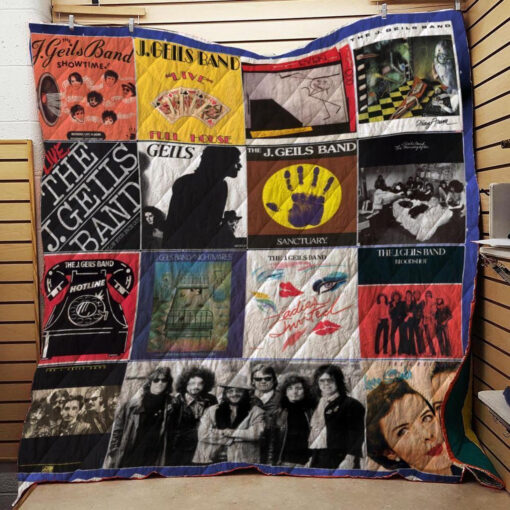 Buy J Geils Band Quilt Blanket & Quilt Bedding Set