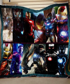 Buy Iron Man Marvel Avengers Quilt Blanket & Quilt Bedding Set On Sale!