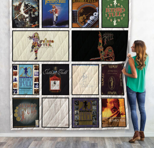 Buy Jethro Tull Quilt Blanket & Quilt Bedding Set For Fans 02