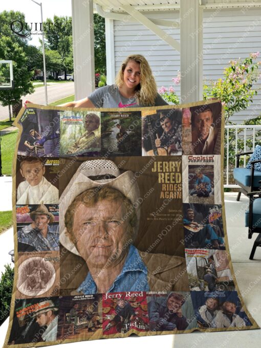 Buy Jerry Reed Albums Quilt Blanket & Quilt Bedding Set For Fans Ver 17