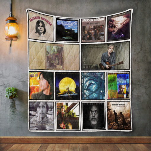 Buy Jackson Browne Album Covers Quilt Blanket & Quilt Bedding Set