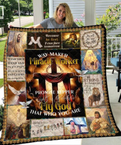 Buy Jesus Christ Light In The Darkness My God Is Who You Are Quilt Blanket & Quilt Bedding Set Great Customized Blanket Gifts For Birthday Christmas Thanksgiving