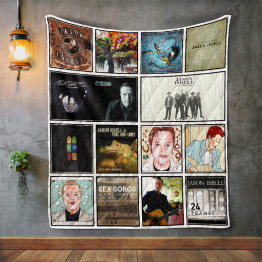 Buy Jason Isbell Album Covers Quilt Blanket & Quilt Bedding Set