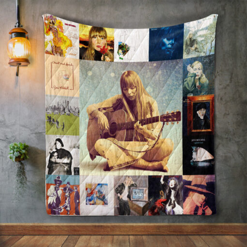 Buy Joni Mitchell Style 2 Quilt Blanket & Quilt Bedding Set